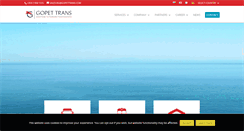 Desktop Screenshot of gopettrans.com